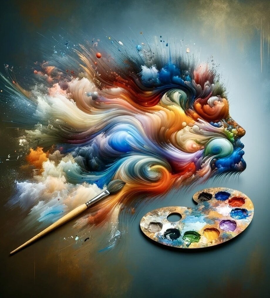 What a Brushstroke Knows That Words Don't