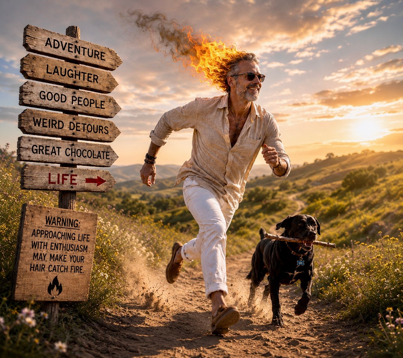 Running Toward the Fire