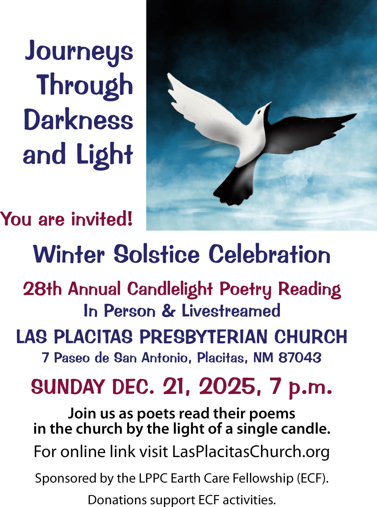 28th Annual Candlelight Poetry Reading